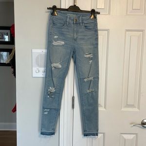 (2/$15) American eagle hi-rise jeggings